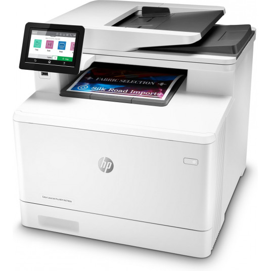 HP Color LaserJet Pro MFP M479fdn, drukājiet, kopējiet, skenējiet, nosūtiet faksu, e-pastu, skenējiet e-pastā/PDF; Divpusējā druka; 50 lokšņu nesalocīts ADF