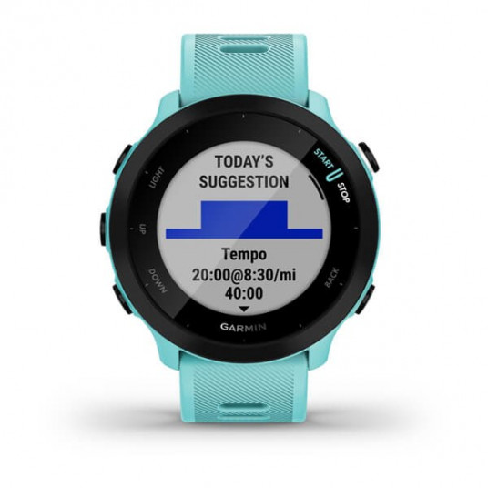 Garmin Forerunner 55 2,64 cm (1,04") MIP 42 mm Digitāls 208 x 208 pikseļi GPS (satelīts)