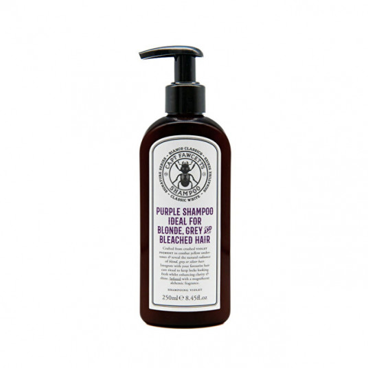 Captain Fawcett - Tinting shampoo for gray and white hair (Purple Shampoo) 250 ml