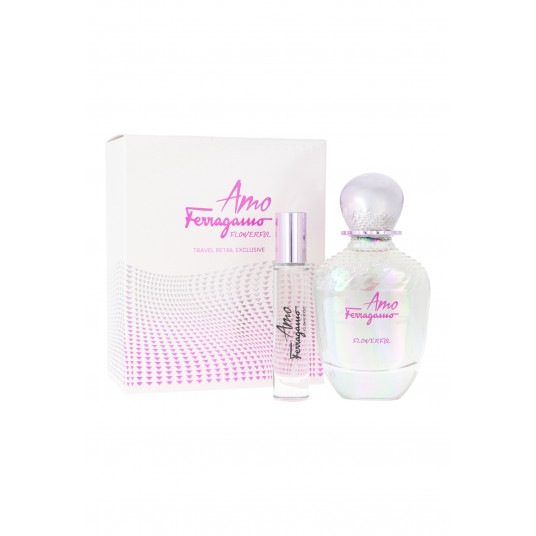 Vīriešu smaržas, Salvatore Ferragamo Amo Flowerful EDT 100ml + 10ml