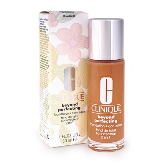 Clinique Beyond Perfecting Foundation +Concealer 18 Sand 30ml
