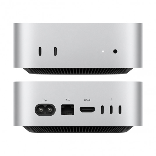 Apple Mac mini CZ1JV-121100 M4 Pro 14 kodolu CPU, 20 kodolu GPU, 64 GB RAM, 1 TB SSD, 10 Gigabit Ethernet