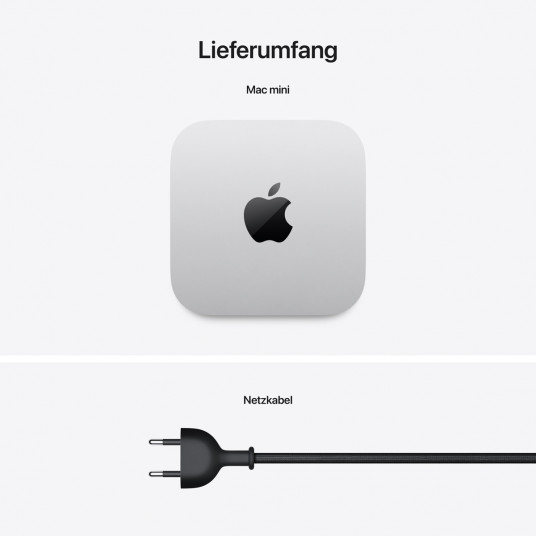 Apple Mac mini CZ1JV-121100 M4 Pro 14 kodolu CPU, 20 kodolu GPU, 64 GB RAM, 1 TB SSD, 10 Gigabit Ethernet