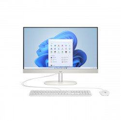 HP All-in-One PC 24-cr0110ng 60,45cm (23,8") FHD displejs, AMD Ryzen 3 7320U, 8GB DDR5 RAM, 512GB SSD, AMD Radeon, DOS