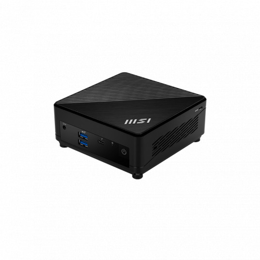 MSI "Barebone Cubi 5" 12M-282BAT MFF i3-1215U, Intel UHD Graphics, 2x DDR4 SO-DIMM, 1x M.2, 1x 2,5", WIFI6E, BT 5.3