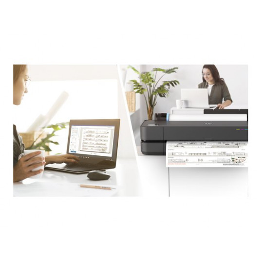 "HP DesignJet T230 24"" Großformatdrucker A1 USB LAN Wi-Fi"