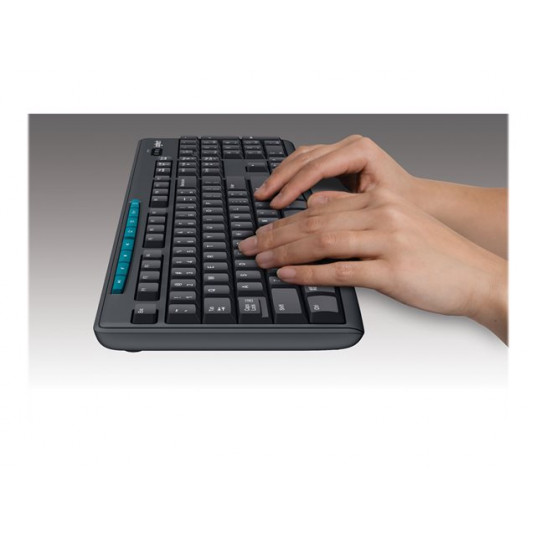 LOGI K270 bezvadu tastatūra (Apvienotā Karaliste)