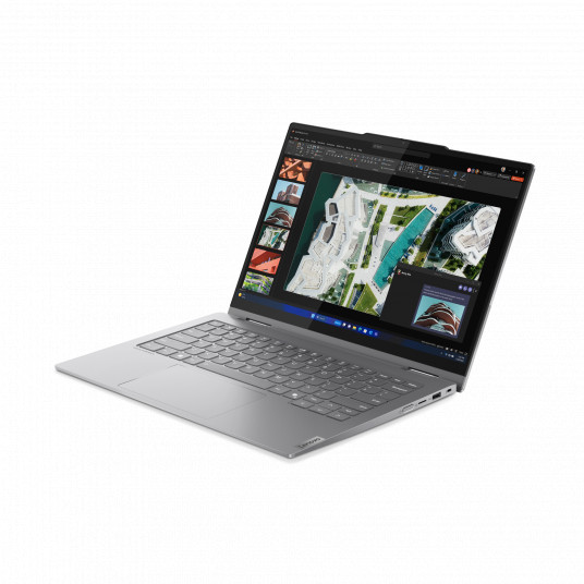 Klēpjdators Lenovo ThinkBook 14 2-in-1 G4 IML, AI PC, 14 WUXGA, Intel Core Ultra 5, RAM 32GB, 1TB SSD, Intel Graphics, Windows 11 Pro, Luna Grey 21MX003GGE