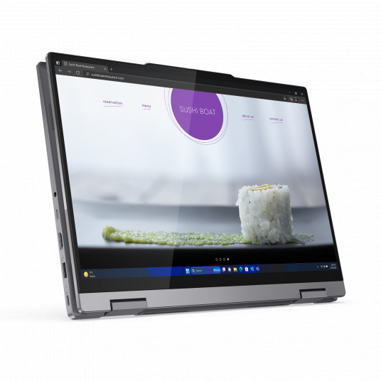 Klēpjdators Lenovo ThinkBook 14 2-in-1 G4 IML, AI PC, 14 WUXGA, Intel Core Ultra 5, RAM 32GB, 1TB SSD, Intel Graphics, Windows 11 Pro, Luna Grey 21MX003GGE