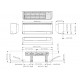 SAMSUNG WALL NORDIC ESSENTIAL 2,5/3,2 kW kondicionieru komplekts AR09TXFZBWKNEE + AR09TXFZBWKXEE + AR-EH03E