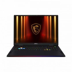 Klēpjdators MSI Raider 18 HX AI A2XWJG-074, 18 UHD+, Intel Core Ultra 9, RAM 64GB, 4TB SSD, NVIDIA GeForce RTX 5090, Windows 11 Home, Core Black 001824-074