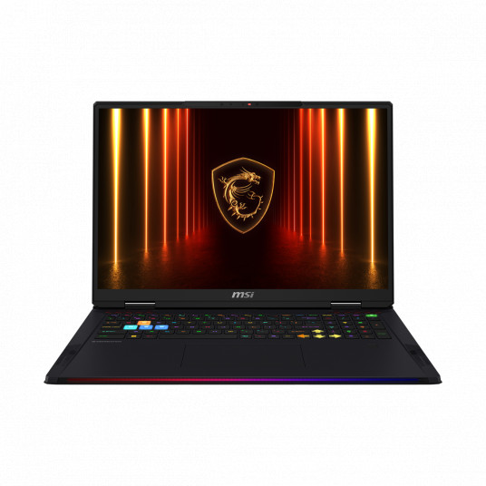 Klēpjdators MSI Raider 18 HX AI A2XWIG-075, 18 UHD+, Intel Core Ultra 9, RAM 64GB, 4TB SSD, NVIDIA GeForce RTX 5080, Windows 11 Home, Core Black 001824-075