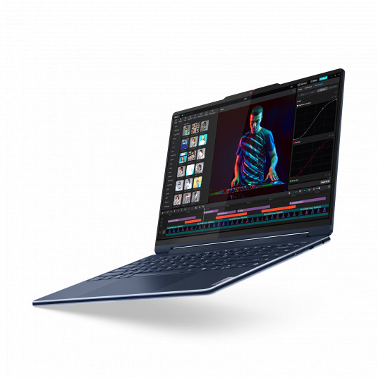 Klēpjdators Lenovo Yoga 9 2-in-1 14IMH9, AI PC, 14 WQUXGA, Intel Core Ultra 7, RAM 32GB, 1TB SSD, Intel Arc Graphics, Windows 11 Home, Cosmic Blue 83AC005HGE