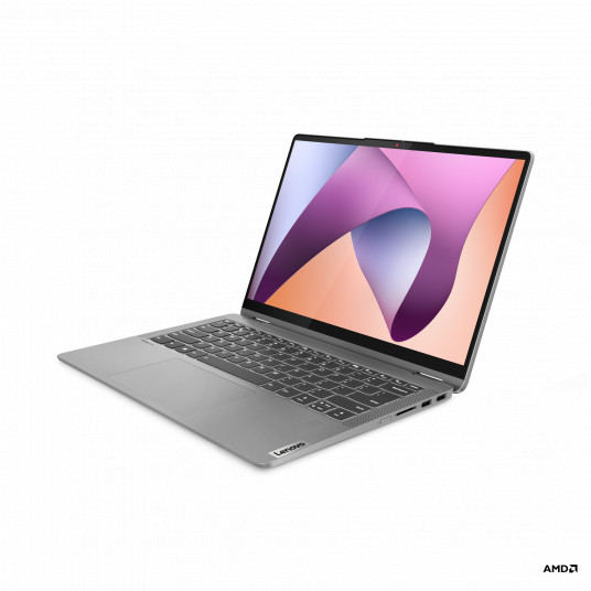 Klēpjdators Lenovo IdeaPad Flex 5 14ABR8, 14 WUXGA, AMD Ryzen 5, RAM 16GB, 512GB SSD, AMD Radeon Graphics, Windows 11 Home, Arctic Grey 82XX00CUGE