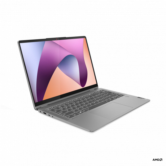 Klēpjdators Lenovo IdeaPad Flex 5 14ABR8, 14 WUXGA, AMD Ryzen 5, RAM 16GB, 512GB SSD, AMD Radeon Graphics, Windows 11 Home, Arctic Grey 82XX00CUGE