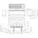 SAMSUNG WALL WIRELESS ARISE Windfree 2,5/3,2 kW gaisa kondicionieru komplekts AR09TXFCAWKNEU + AR09TXFCAWKXEU + AR-EH03E