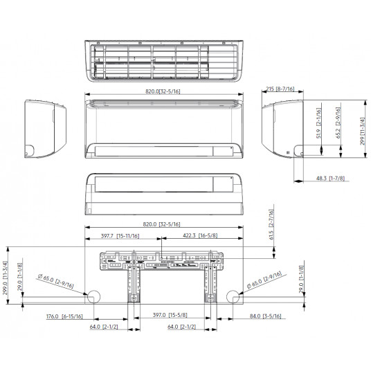 SAMSUNG WALL WIRELESS ARISE Windfree 2,5/3,2 kW gaisa kondicionieru komplekts AR09TXFCAWKNEU + AR09TXFCAWKXEU + AR-EH03E