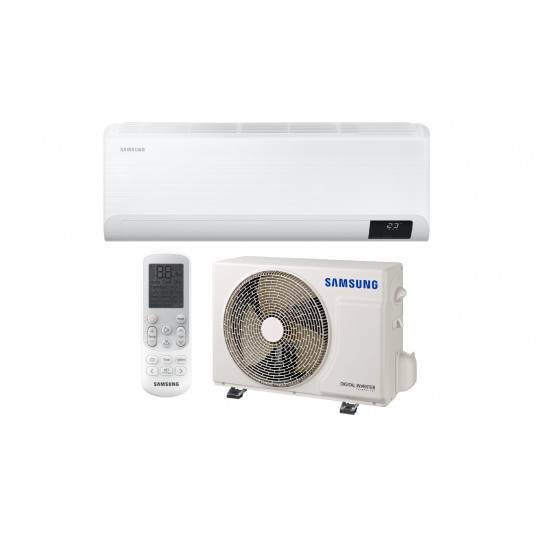 SAMSUNG WALL CEBU-GEO 2,5/3,2 kW kondicionieru komplekts AR09TXFYAWKNEU + AR09TXFYAWKXEU + AR-EH03E