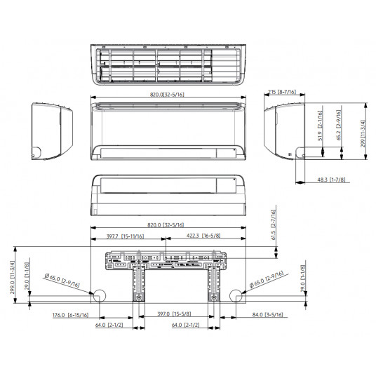 SAMSUNG WALL CEBU-GEO 2,5/3,2 kW kondicionieru komplekts AR09TXFYAWKNEU + AR09TXFYAWKXEU + AR-EH03E