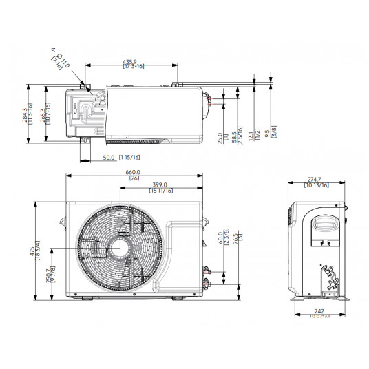 SAMSUNG WALL CEBU-GEO 2,5/3,2 kW kondicionieru komplekts AR09TXFYAWKNEU + AR09TXFYAWKXEU + AR-EH03E