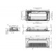 SAMSUNG BEVĖJĖS vienvirziena kasešu tipa 2,6/3,3 kW gaisa kondicionieru komplekts AC026RN1DKGEU + AC026RXADKGEU + PC1NWFMAN + AR-EH03E
