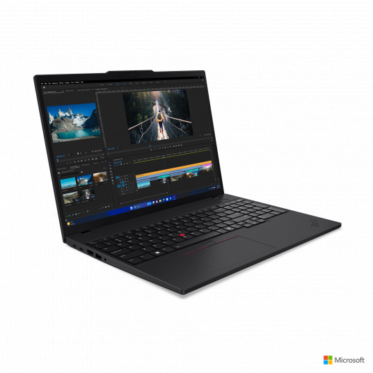 Klēpjdators Lenovo ThinkPad T16 Gen 3, AI PC, 16 WQUXGA, Intel Core Ultra 7, RAM 32GB, 1TB SSD, Intel Graphics, Windows 11 Pro, Black 21MN005TGE