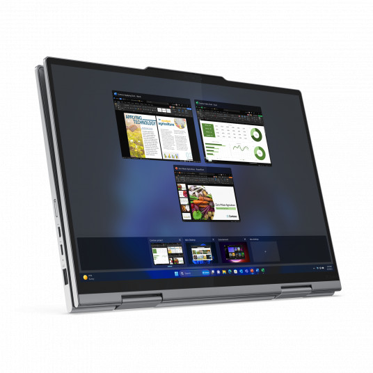 Klēpjdators Lenovo ThinkPad X1 2-in-1 Gen 9, AI PC, 14 WUXGA, Intel Core Ultra 7, RAM 32GB, 1TB SSD, Intel Graphics, Windows 11 Pro, Grey 21KE0065GE