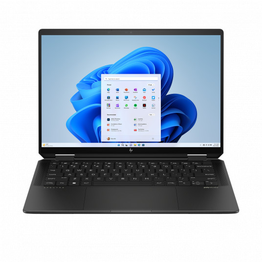 HP Spectre x360 14-eu0173ng iesk. USB-C centrmezgls un pildspalva 14 collu 2,8 k OLED Touch 120 Hz, Intel Ultra 7-155H, 16 GB RAM, 512 GB SSD, Windows 11