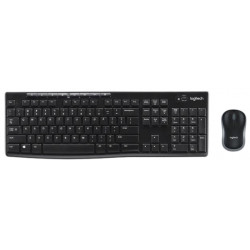 Tastatūra un pele Logitech MK270 920-004509 Wireless EN Black