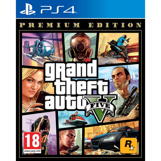Spēle  Grand Theft Auto V Premium Edition PS4