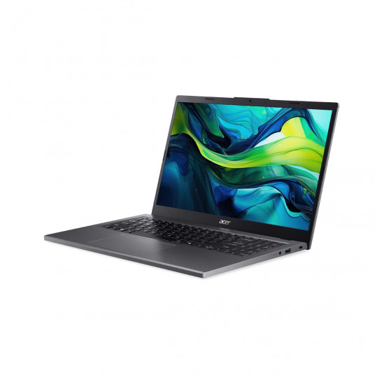 Acer Aspire 15 (A15-41M-R66P) - ASV INTL. (QWERTY) tastatūra 15,6" Full-HD, IPS, AMD Ryzen 5 8640HS, 16GB RAM, 512GB SSD, Linux, ASV INTL. (QWERTY) taustiņš