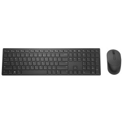 Dell Pro Keyboard and Mouse (RTL BOX)  KM5221W Wireless, Wireless (2.4 GHz), Batteries included, US International (QWERTY), Black