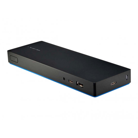 HP Elite USB-C Dock G4| 1 × USB 3.0| 1 × USB-C| 3,5 mm audio ligzda| 1 × Gigabit Ethernet| 1 × HDMI 2.0| 1 × DisplayPort| 2 × USB 3.0| 1 × USB 2.0| Atjaunināts/atjaunots