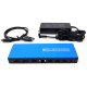 HP Elite USB-C Dock G4| 1 × USB 3.0| 1 × USB-C| 3,5 mm audio ligzda| 1 × Gigabit Ethernet| 1 × HDMI 2.0| 1 × DisplayPort| 2 × USB 3.0| 1 × USB 2.0| Atjaunināts/atjaunots