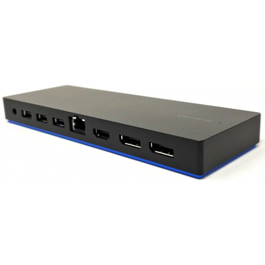 HP Elite USB-C Dock G4| 1 × USB 3.0| 1 × USB-C| 3,5 mm audio ligzda| 1 × Gigabit Ethernet| 1 × HDMI 2.0| 1 × DisplayPort| 2 × USB 3.0| 1 × USB 2.0| Atjaunināts/atjaunots