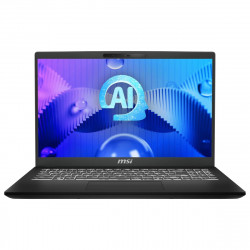 MSI Modern 15 H AI C1MG-081 - 15,6" FHD displejs, Intel Core Ultra 7 155H, 16 GB DDR5 RAM, 512 GB SSD, Windows 11 Home