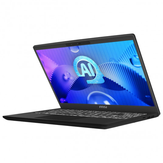 MSI Modern 15 H AI C1MG-081 - 15,6" FHD displejs, Intel Core Ultra 7 155H, 16 GB DDR5 RAM, 512 GB SSD, Windows 11 Home