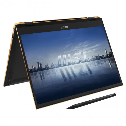 MSI Summit E13 Flip Evo A13MT-233 — 13,4 collu FHD+ 120 Hz skārienjutīgs displejs, Intel Core i7-1360P, 16 GB RAM, 1 TB SSD, Windows 11 Pro, ieskaitot MSI pildspalvu