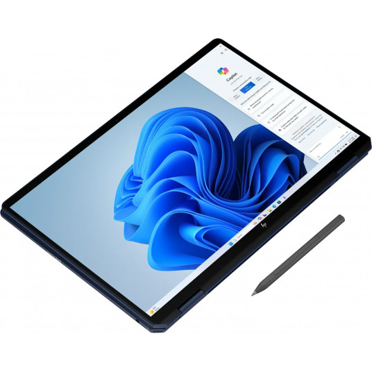 HP OmniBook Ultra Flip 14-fh0172ng, t.sk. HDMI adapteris un pildspalva 14" 2,8k OLED Touch 120 Hz, Intel Core Ultra 7 256V, 16 GB RAM, 2 TB SSD, Windows 11