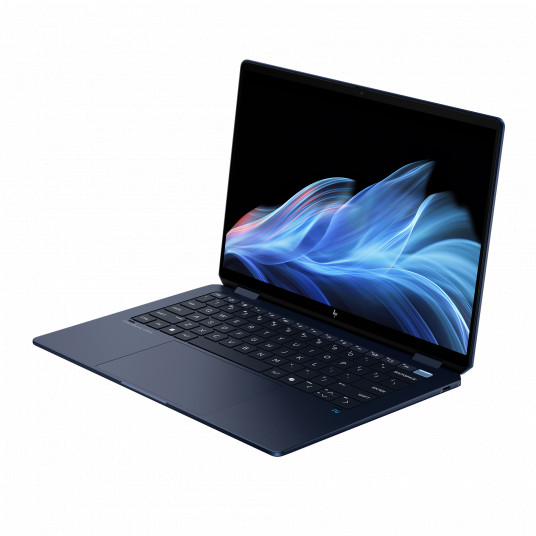 HP OmniBook Ultra Flip 14-fh0171ng, t.sk. HDMI adapteris un pildspalva 14" 2,8k OLED Touch 120 Hz, Intel Core Ultra 7 256V, 16 GB RAM, 1 TB SSD, Windows 11
