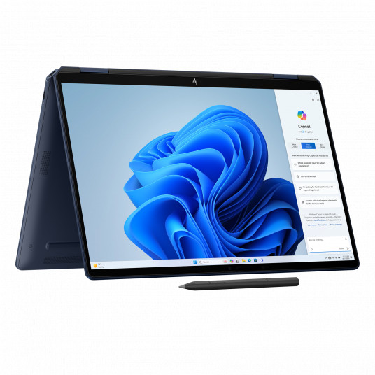 HP OmniBook Ultra Flip 14-fh0171ng, t.sk. HDMI adapteris un pildspalva 14" 2,8k OLED Touch 120 Hz, Intel Core Ultra 7 256V, 16 GB RAM, 1 TB SSD, Windows 11