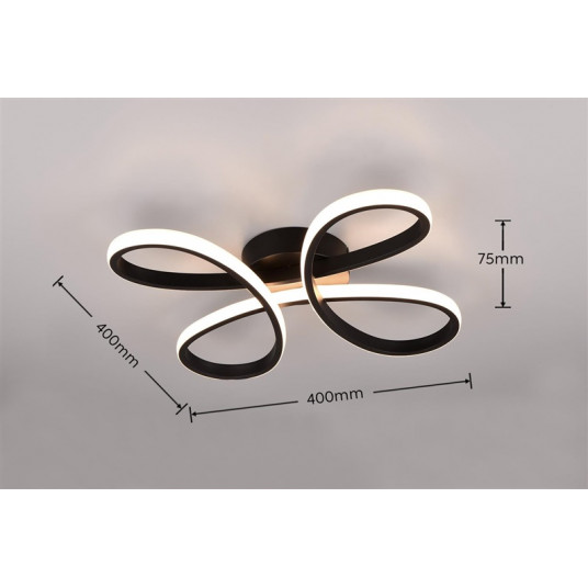 Griestu lampa Trio Fly 645610132, 22 W, 4000 °K