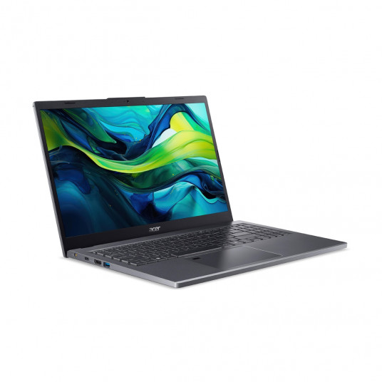 Acer Aspire 15 (A15-51M-72Q0) - ASV INTL. (QWERTY) tastatūra 15,6" Full-HD, IPS, Intel Core 7-150U, 16GB RAM, 1TB SSD, Windows 11, ASV INTL. (QWERTY) taustiņš