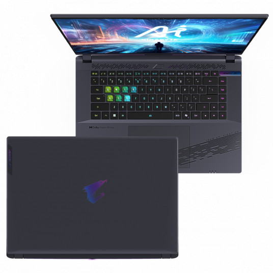 GIGABYTE AORUS 16X ASG-63DEC65SH — 16 collu QHD 165 Hz displejs, Intel Core i9-14900HX, 32 GB RAM, 2 TB SSD, NVIDIA GeForce RTX™ 4070, Windows 11 Home