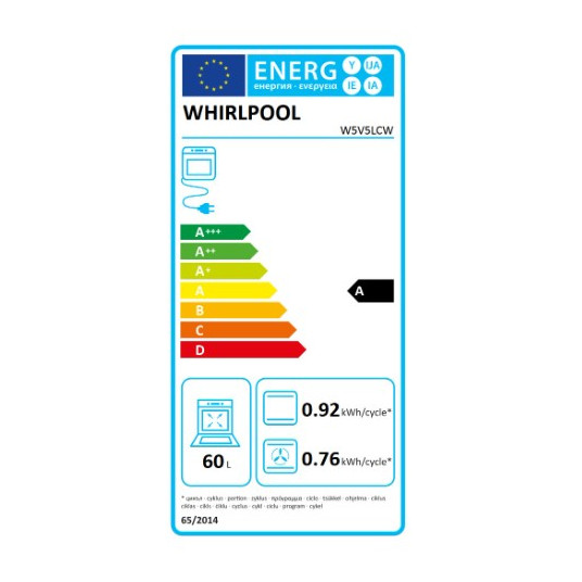 Elektriskā plīts Whirlpool W5V5LCW