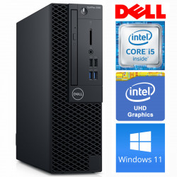DELL 3060 SFF i5-8500 8GB 1TB SSD M.2 NVME DVD WIN11Pro