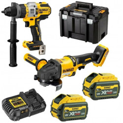 DEWALT. 18V DCK2016T2T KOMBIKĀCIJA (DCD999 + DCG418) 2x6,0Ah