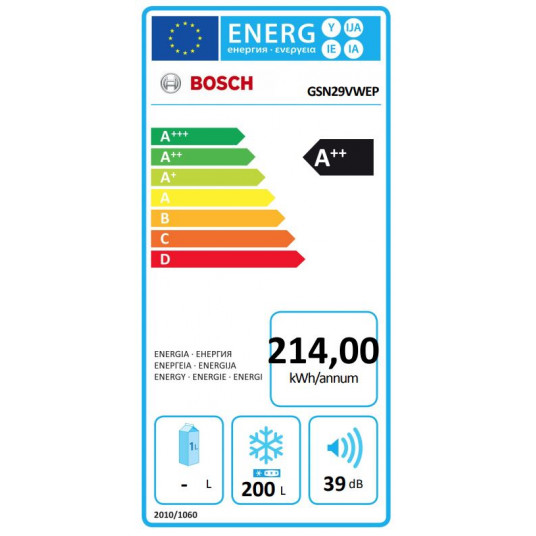 Saldētava Bosch GSN29VWEP