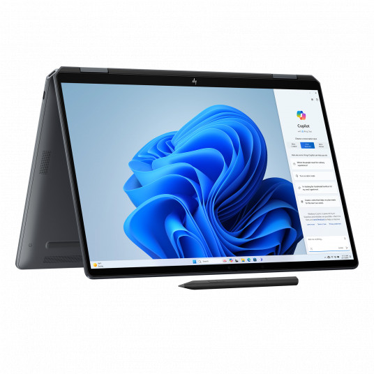HP OmniBook Ultra Flip 14-fh0176ng, t.sk. HDMI adapteris un pildspalva 14" 2,8k OLED Touch 120 Hz, Intel Core Ultra 7 258V, 32 GB RAM, 2 TB SSD, Windows 11