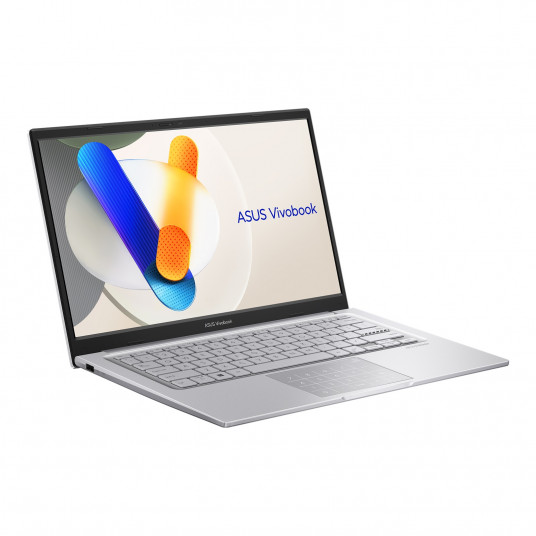 Asus Vivobook 14 X1404VA-EB1027W | Cool Silver | 14 " | IPS | FHD | 1920 x 1080 pikseļu | Anti-glare | Intel Core i5 | i5-1334U | 16 GB | DDR4 | Cietais diska ietilpība 512 GB | Intel Iris Xe Graphics | Windows 11 Home | 802.11ax | Bluetooth 5.3 versija